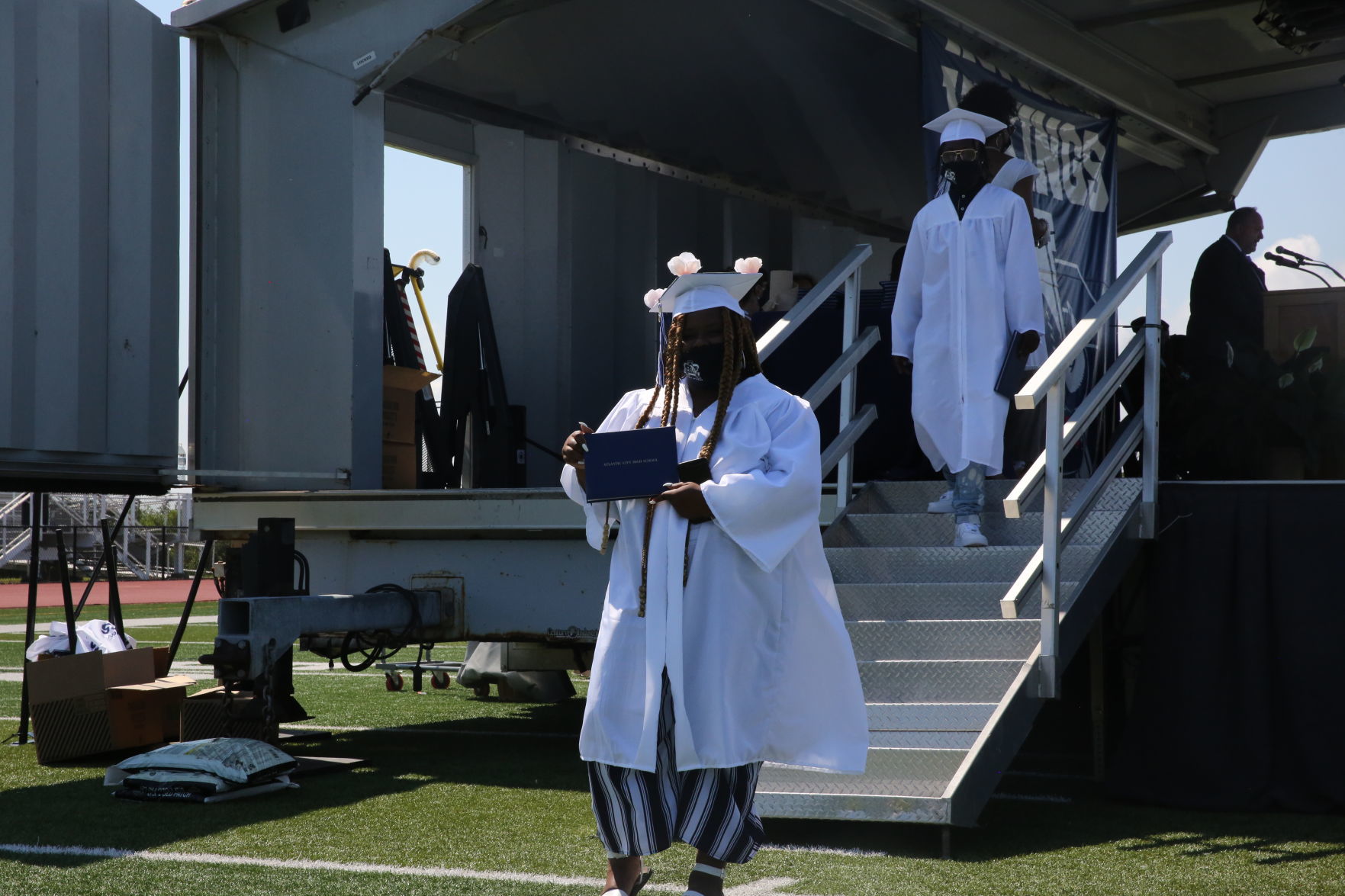 Atlantic City High School 2020 graduation. Wednesday, July 8, 2020.